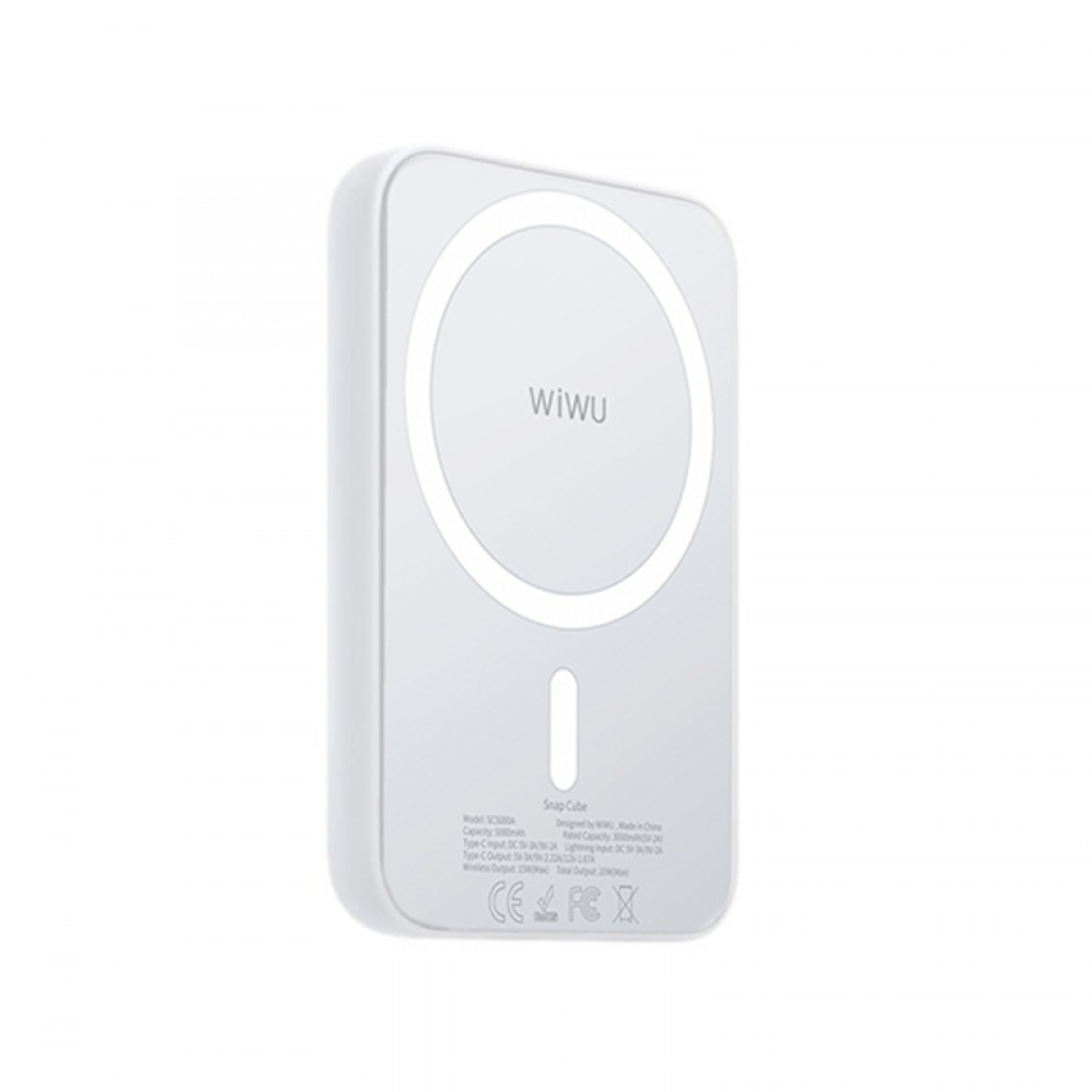 PowerBank WiWU Magsafe SC5000A 5000 mAh White
