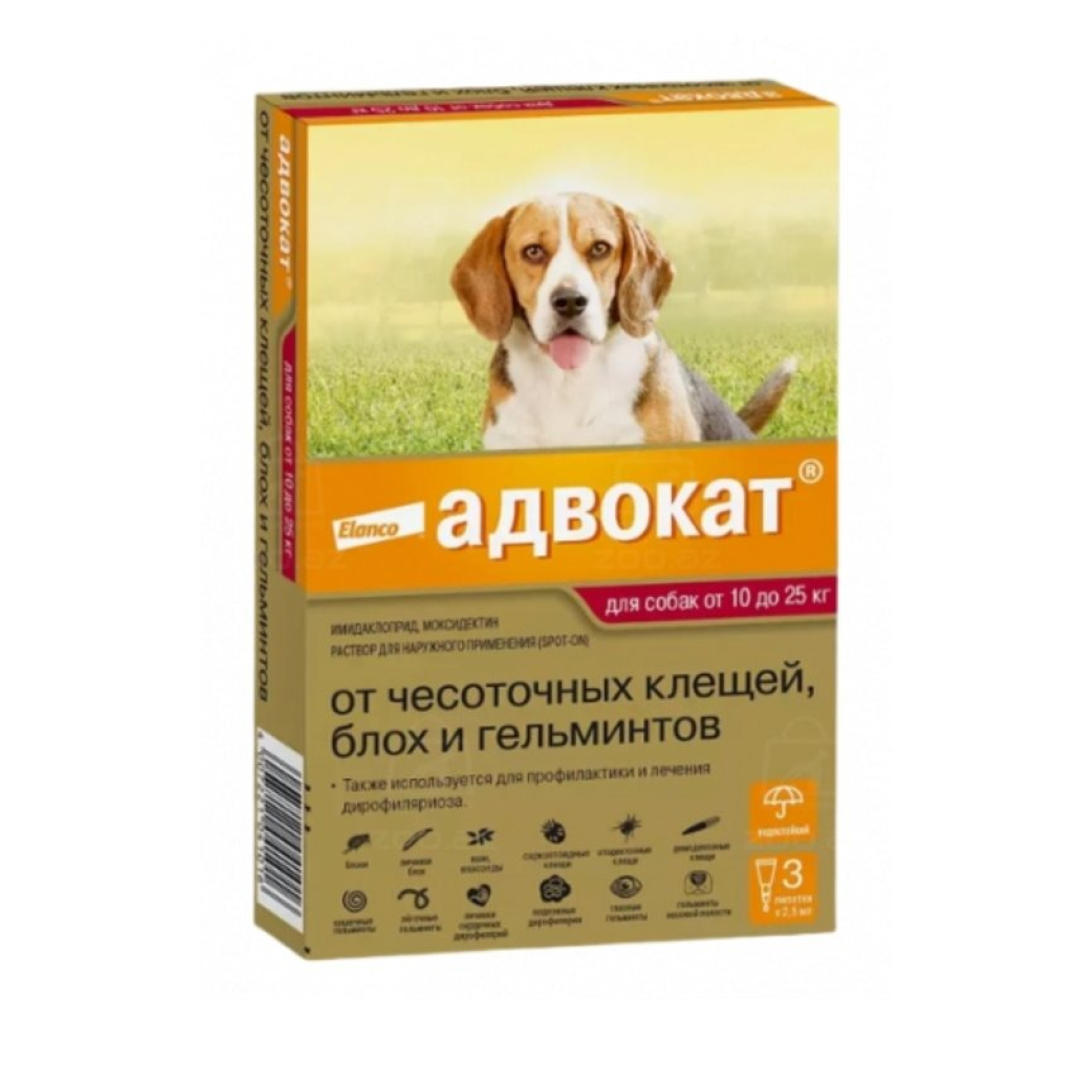 10-25kq itlər üçün vəkil endoektosid 1 pipet 2,5 ml
