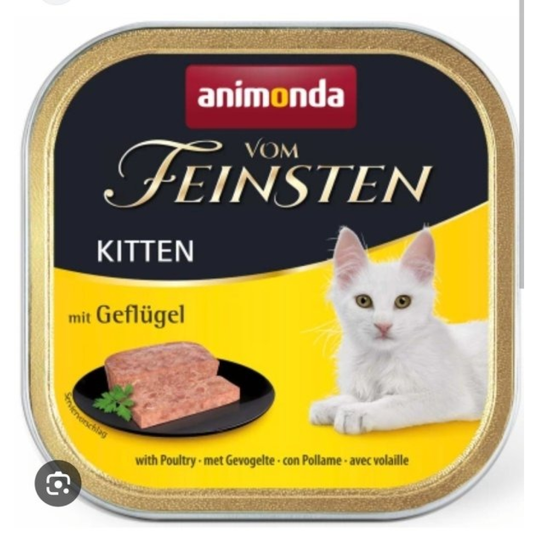 Yaş pişik yemi Animonda Kitten Geflügel