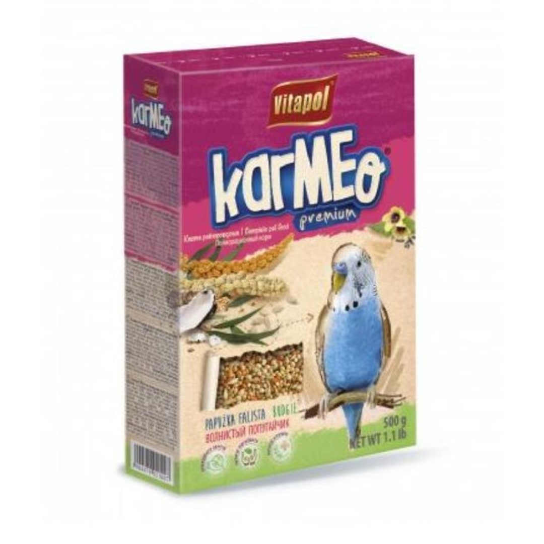 Budgies üçün Vitapol Karmeo Premium Tam Yem 500qr