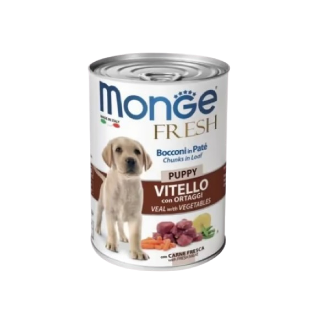 Monge Dog Bala üçün Təzə Yem, Quzu Əti, 400qr