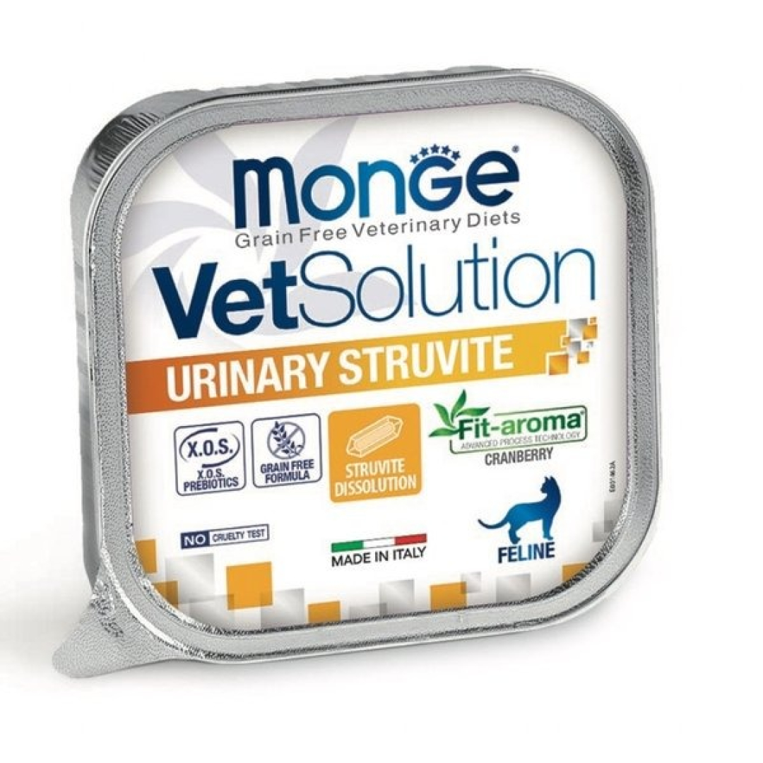 Yaş pişik yemi Monge Vetsolution Urinary Struvite 100qr