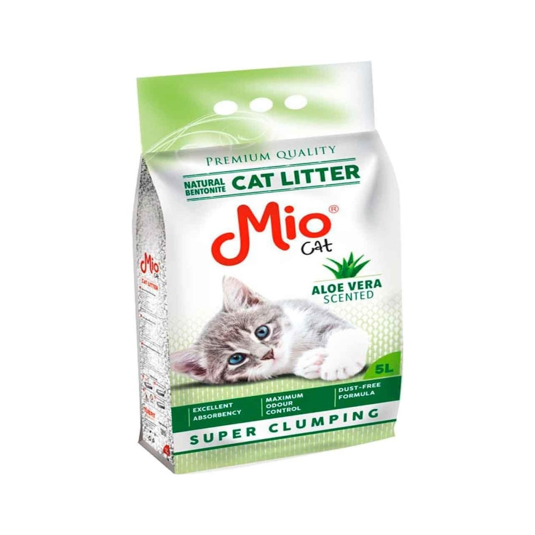 Pişik qumu MioCat Aloe Vera (5 lt) 