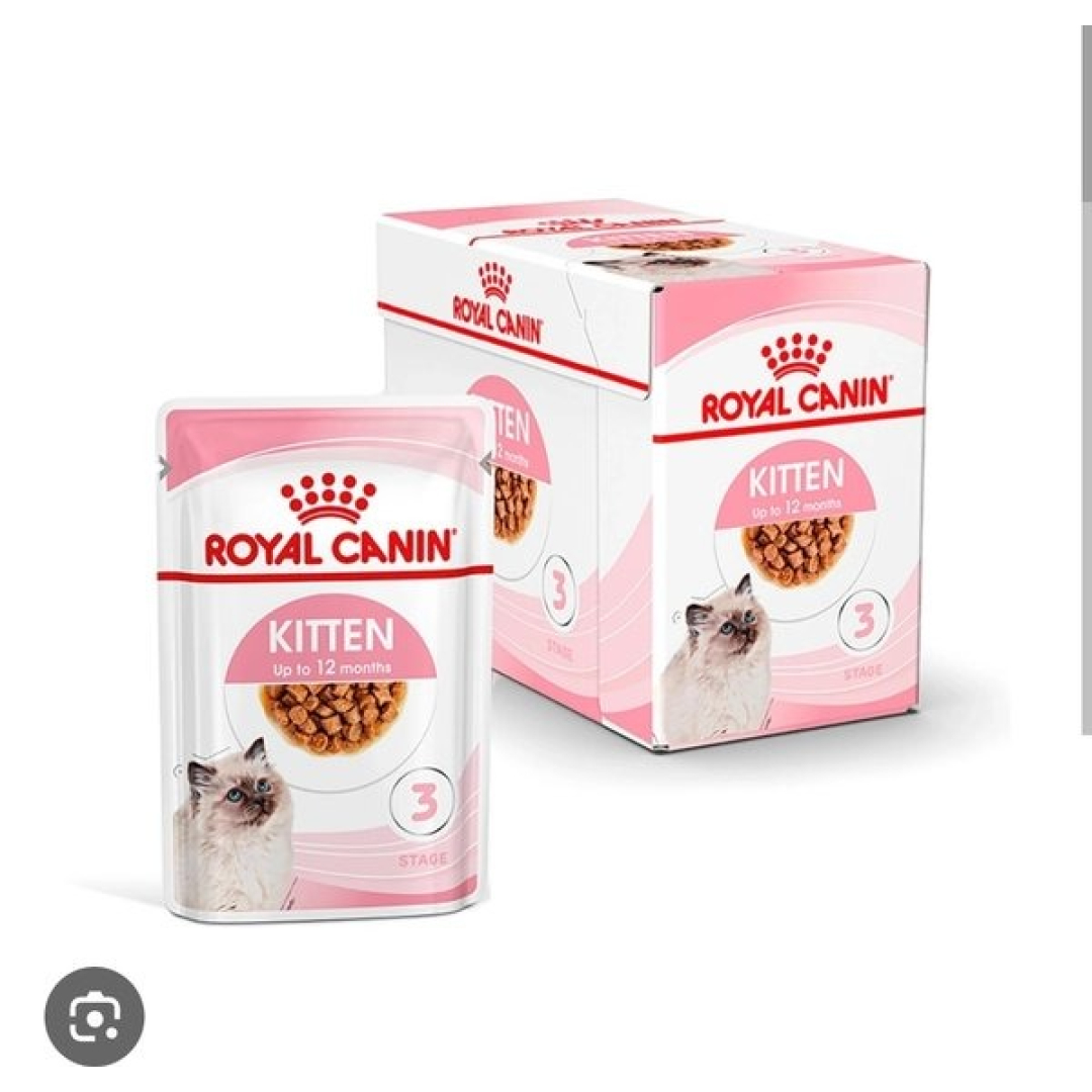 Yaş pişik yemi Royal Canin Gravy Pouch Wet Food 12əd (85qr)
