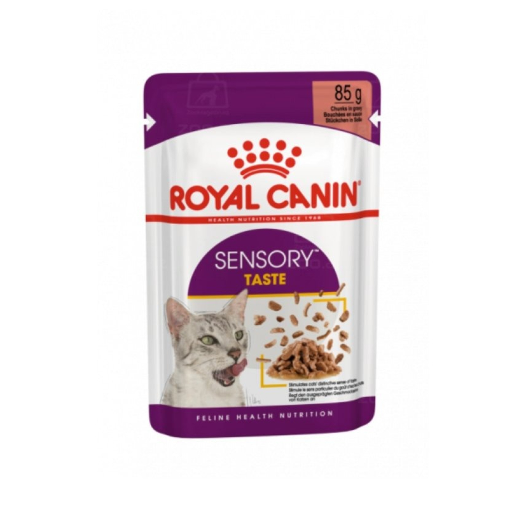 Yaş pişik yemi Royal Canin Sensory Taste Yetkin Pişiklər üçün