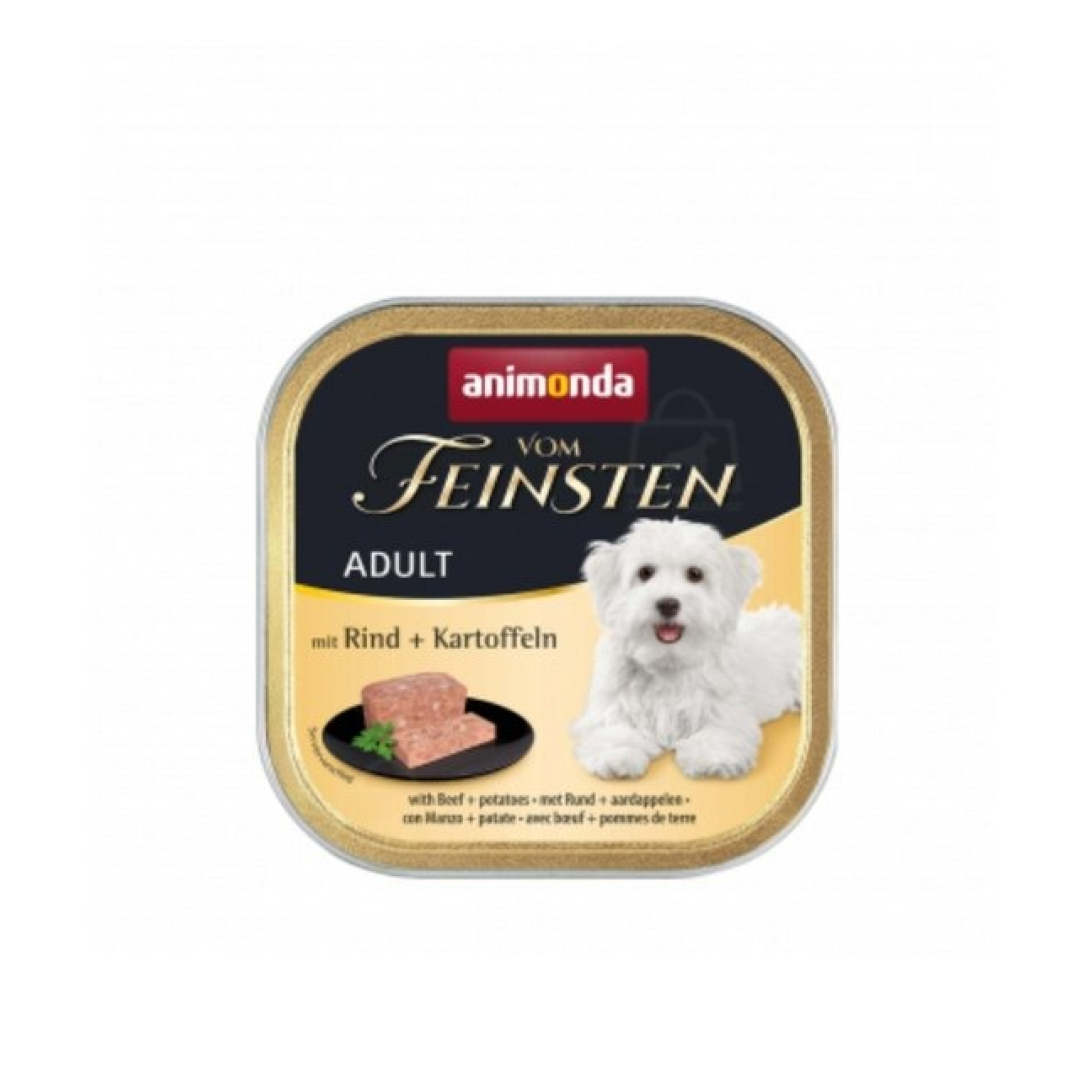 Vom Feinsten Adult, Mal Əti Və Kartof ilə Yetkin İtlər üçün Pate, 150qr