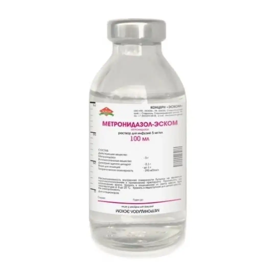 Metronidazol 0,5% 100 ml (Məhlul) (Rusiya)