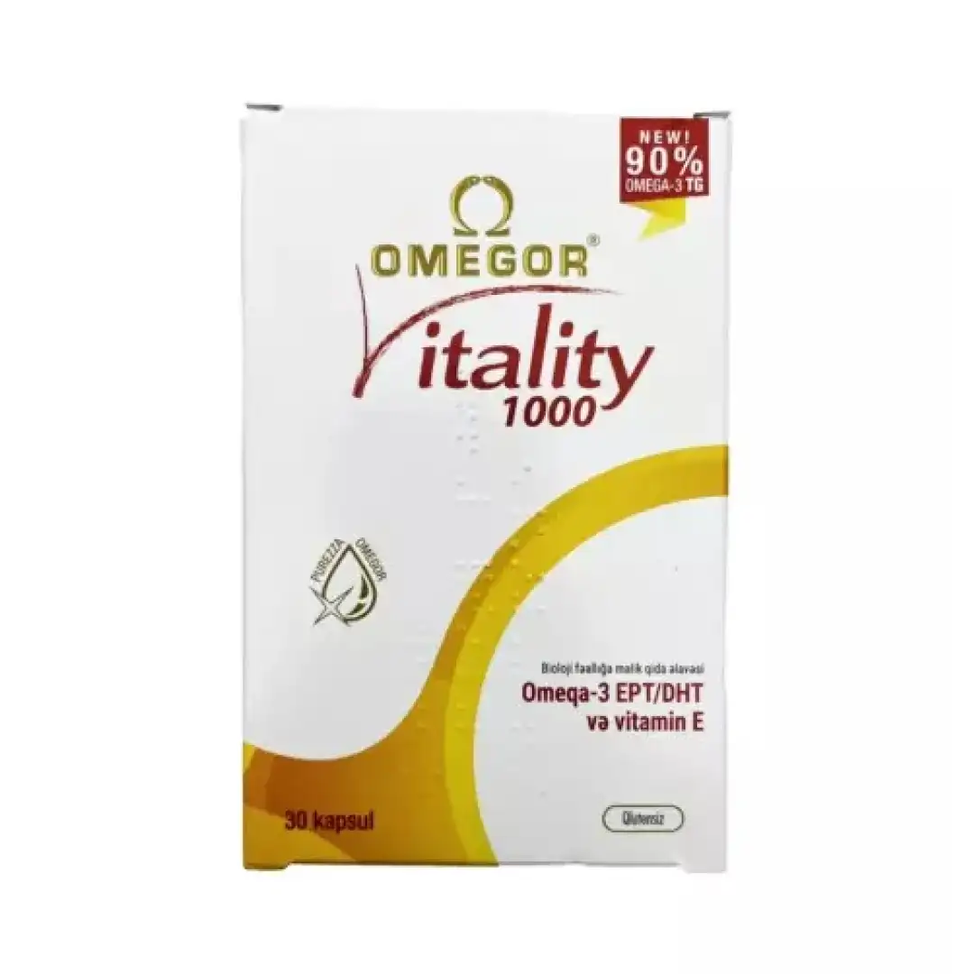 Omegor Vitality №30 (Kapsullar)
