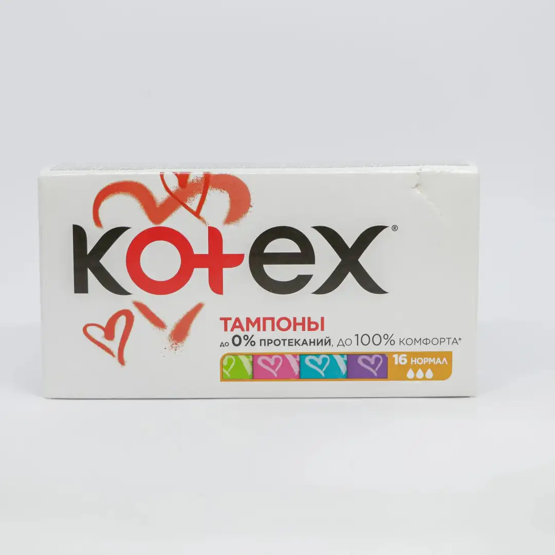Tamponlar Koteks normal №16 (Türkiyə)