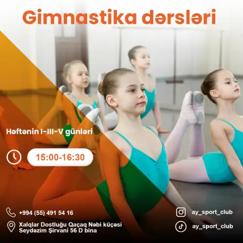 Gimnastika dərsləri, AY Sport Club