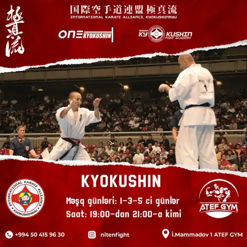 Karate dərsləri, ATEF GYM