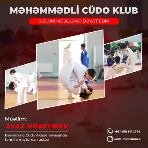 Cüdo məşqləri, Məhəmmədli cüdo klubu