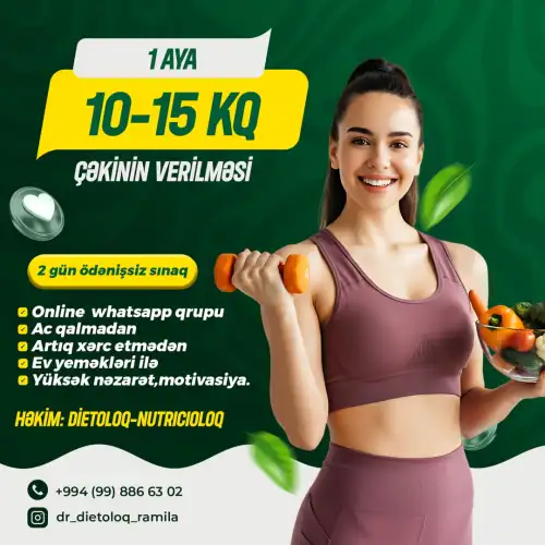 1 aya 15 kq arıqlama marafonu, Dietoloq Ramila