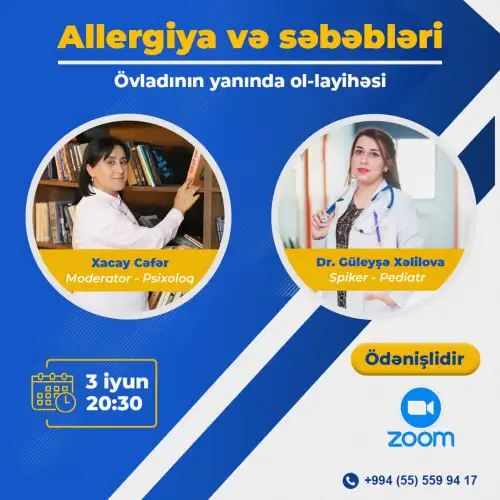 Allergiya və səbəbləri, Xacay Cəfər, Güleyşə Xəlilova
