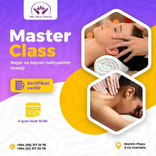 Masaj master klası, Bakı Masaj Məktəbi