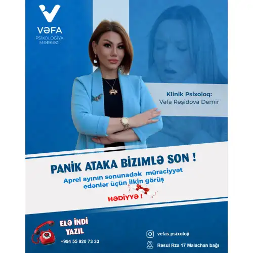 Panik atak müalicəsi, Vəfa Rəşidova Demir