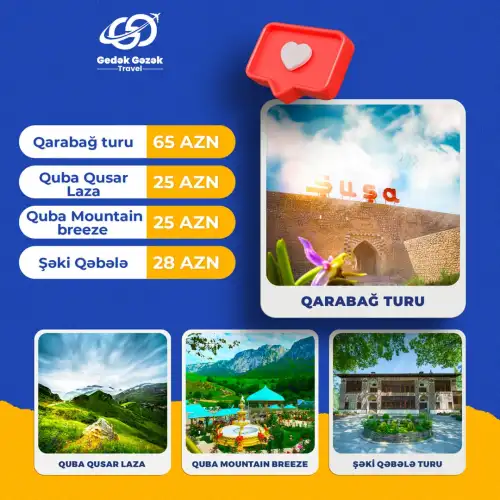 Daxili turlar, Gedək Gəzək Travel