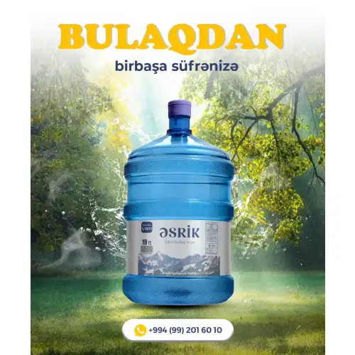 Təbii Bulaq suyu, Əsrik su