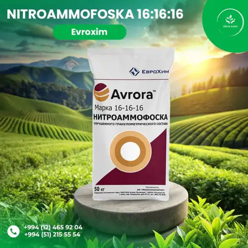 Nitroammofoska 16:16:16 gübrəsi, Zirvə Agro