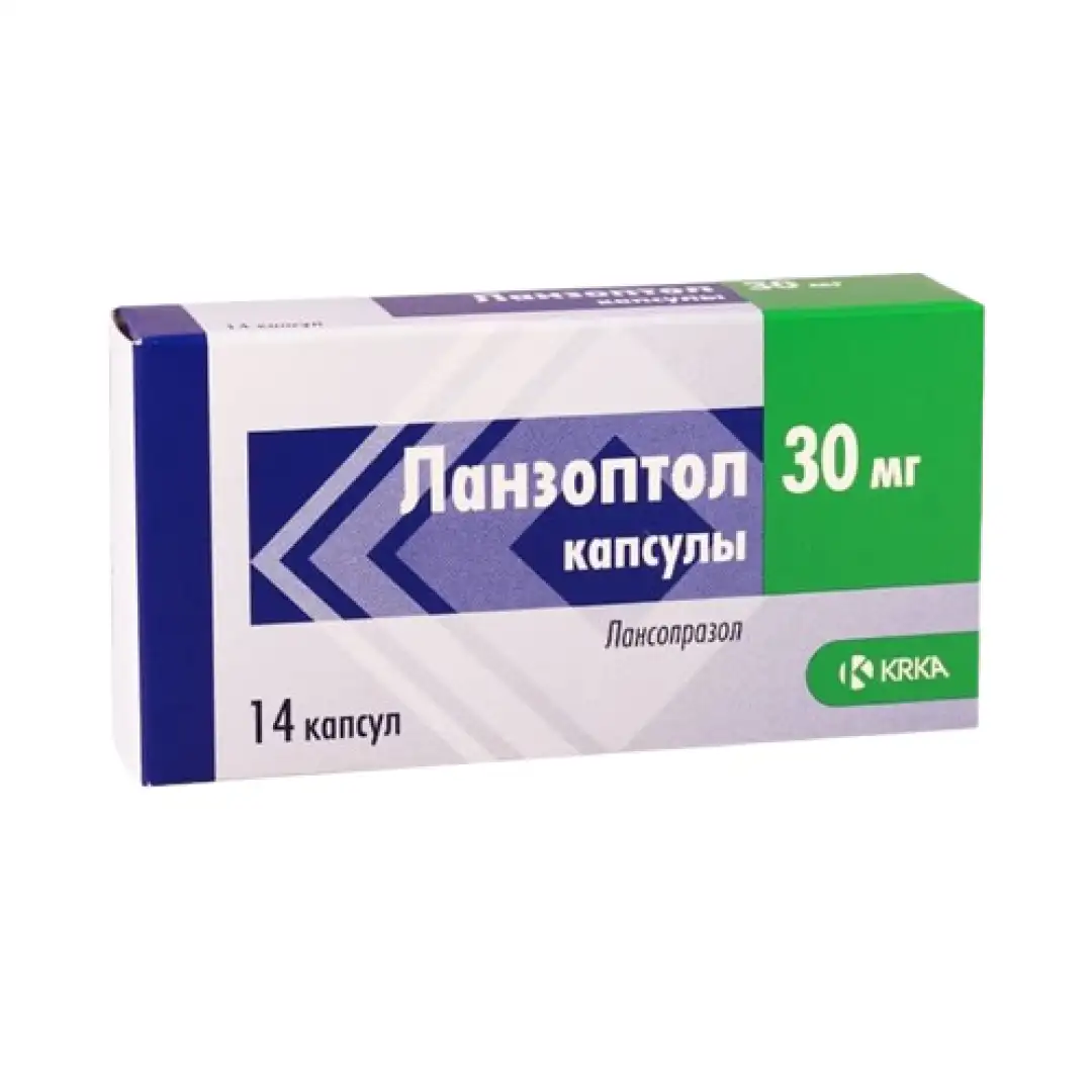 Lanzoptol 30 mg № 14 (Kapsulalar)